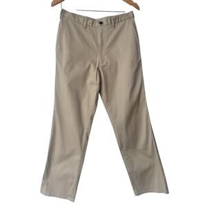 Burberry Black Label Men's Chino Pants Beige Size 76 US 30x28 Japan Slim